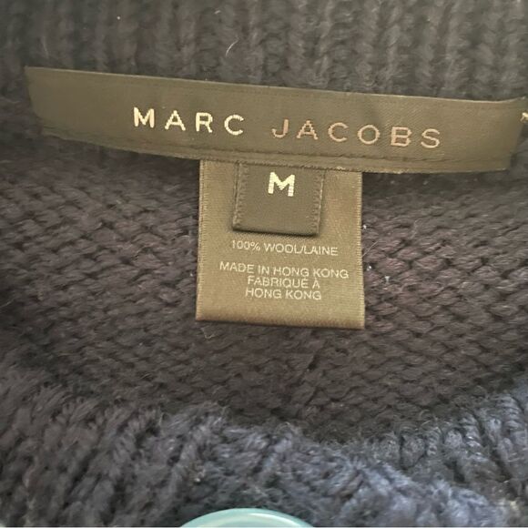 Vintage Marc Jacobs Wool Poncho - Picture 5 of 5